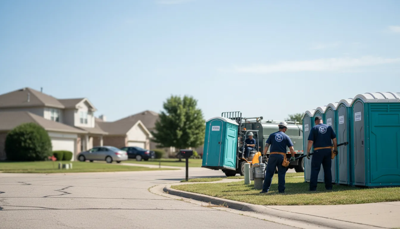 Porta Potty Rental in Pleasant View, TN near me